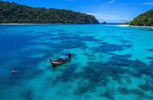 Early bird Phi Phi islands and 4 Islands by Speedboat Tour