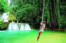 YS Falls and Black River Safari South Coast from Negril Jamaica