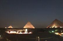 private light and sound show Pyramids + free romantic dinner