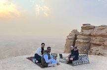 Riyadh Edge of The World Off Road 4x4 Bat Cave & Camels Hike tour