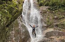Half day tour descending wonderful waterfalls in Medellin