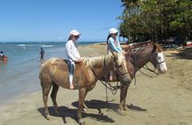 Horseback Riding on the Beach in Puerto Plata 