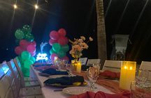 Birthday Dinner On Beach In Montego Bay Jamaica