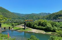 Explore the Shimanto River by Local Train and Bicycle