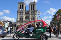 Private City-Tour by rickshaw bike in Paris: The "Saint-Germain" 