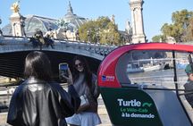 Private City-Tour by rickshaw bike in Paris : The "Napoléon"