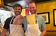Hands-On Pasta and Tiramisu Class near Colosseum