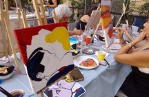 Art worshop with aperitif in Naples