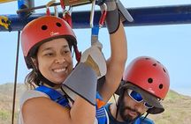 Zipline Canopy Adventure by the Ocean in Cartagena