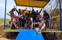 Zipline Canopy Adventure by the Ocean in Cartagena