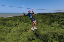 Zipline Canopy Adventure by the Ocean in Cartagena