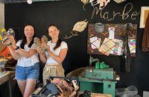 Make Leather Ancient Greek Sandals and Tour Temple of Poseidon