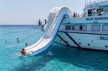 Blue Lagoon trip with slide & music departing from Latchi harbour