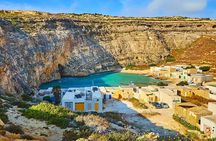 From Malta: Gozo TukTuk Tour with Comino Mini Cruise