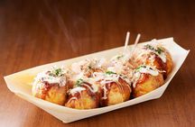 1 hour Takoyaki and Okonomiyaki cooking class in Kyoto