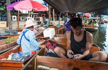 10-Hour Floating Market, Dragon Temple, Bubble Cafe & Chinatown