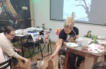 Acrylic Painting Workshop with Cats in Budapest