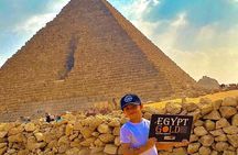 Half day Giza Pyramid Sphinx Camel Ride and lunch inside pyramid