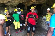 Green Grotto Caves and Dunn's River Falls and Park Combo