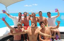 Isla Mujeres Spring Break Party Catamaran Snorkel and Open Bar