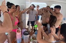 3 Hour Party Boat Jet ski Banana Tube and open bar in Miami 