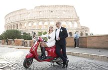 Rome: Vespa Tour with Professional Photoshoot
