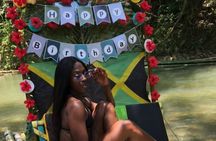 Bamboo Rafting and Catamaran Cruise Party Boat Tour Montego Bay