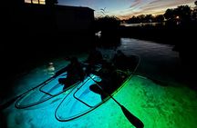Three Sisters Sunset and Glow Clear Kayak & Wildlife Tour