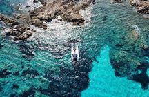 Large Catamaran Trip to La Maddalena Park with Lunch and Drinks