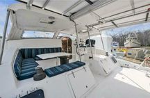 Large Catamaran Trip to La Maddalena Park with Lunch and Drinks