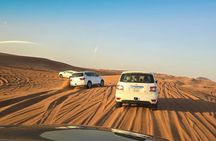 Dubai 4x4 Red Dunes Safari with BBQ Dinner Sandboard & Camel Ride