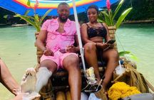 Montego Bay Bamboo Rafting Tour with Limestone Foot Massage