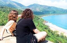 Golden Hand Bridge from Hue, Da Nang, Hoi An by Mr T Easy Rider 