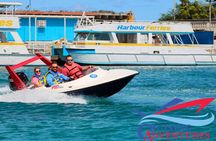 Self Drive Speedboat and Swim with the Pigs