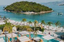Blue Eye Ksamil Beach, Saranda day tour from Torana Durres golem.
