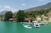 Green Canyon Jeep Safari Boat Tour From Side 