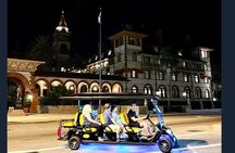  St. Augustine Ghost Tour on Premium Golf Cart with PiCk Up 