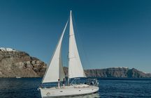 Santorini Morning or Sunset Romance Private Sailing Volcano Tour