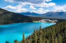 Moraine Lake, Lake Louise, Emerald Lake, Marble Canyon,Banff tour