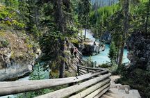 Moraine Lake, Lake Louise, Emerald Lake, Marble Canyon,Banff tour