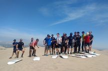 Professional sandboarding and sand skiing school in Huacachina
