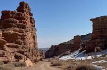 Charyn Canyon and Black Canyon 1 Day Private Tour 