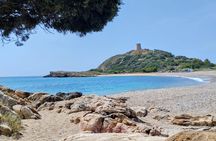 Chia Beaches Tour from Cagliari with van