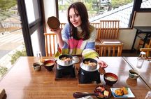 Nara Heritage Temple Tour with Kamameshi and Matcha Audio Guide