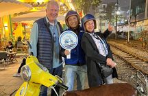 Hanoi After Dark Vespa Tour Half-day: Street Foods & Night Vibes
