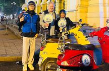 Hanoi After Dark Vespa Tour Half-day: Street Foods & Night Vibes