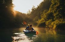 Kayaking Mreznica Waterfalls close to Plitvice Lakes