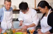 Sushi Making Class in Osaka With Matcha Dessert