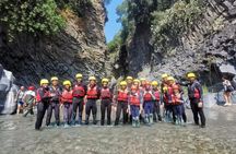 Canyoning in the Alcantara Gorges