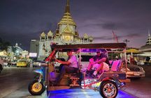 Tuk-tuk Tour Bangkok by Nighttime Sightseeing 